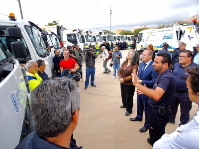 Limpieza municipal incorpora 11 nuevos vehículos para rejuvenecer la flota 2