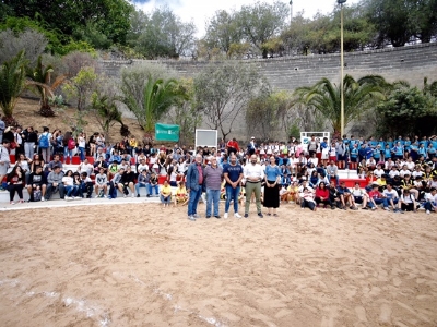 Aridany Romero clausura el curso 2018 de la Escuela de Lucha Canaria del Cono Sur que contó con cerca de 2.500 alumnos 3