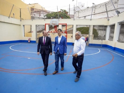 El Centro Cívico del Barranquillo de Don Zoilo recupera su cancha deportiva tras la intervención municipal en su cubierta 2