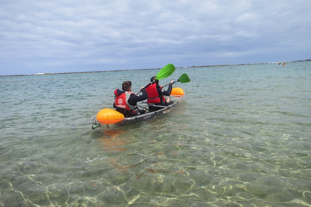 Paseo en kayak Las Canteras