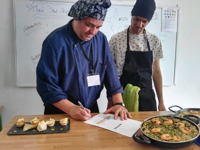 Paco Romero taller de cocina  Sabor a Mar