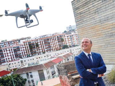 Hidalgo presenta el nuevo dron que incorpora la Policía Local para mejorar la labor de vigilancia, seguridad y atestados 3