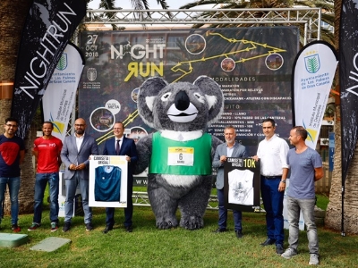 Presentación de la nueva camiseta y mascota de la LPA Night Run 2018 2