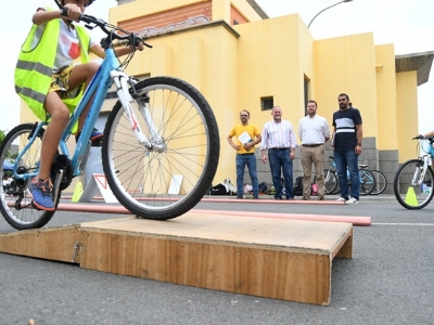 Semana Europea Movilidad Jinámar taller bici