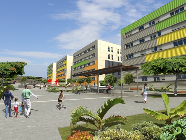 Nuevas construcciones de viviendas en Tamaraceite