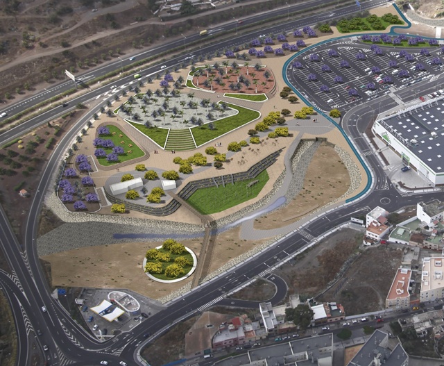 El Ayuntamiento inicia la construcción de un parque urbano de 30.000 metros cuadrados en Tamaraceite Sur 2