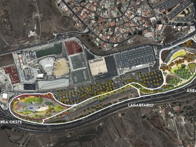 El Ayuntamiento inicia la construcción de un parque urbano de 30.000 metros cuadrados en Tamaraceite Sur
