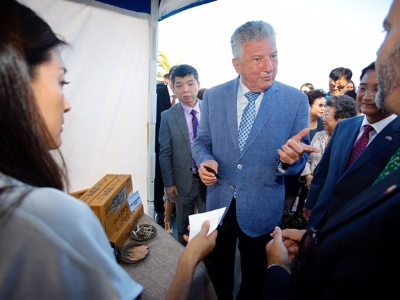 Pedro Quevedo en la apertura de Kfish 2018