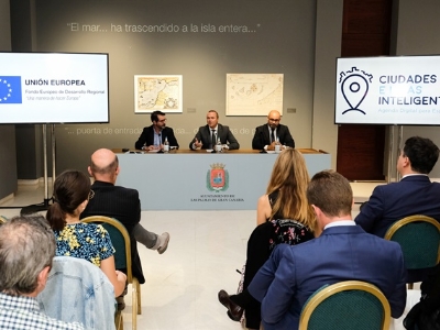 El Ayuntamiento y Red.es ponen en marcha la estrategia LPA Inteligencia Azul 2