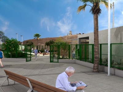 El Ayuntamiento construirá un nuevo  parque urbano en La Isleta con una superficie de más de 4.000 metros cuadrados 4