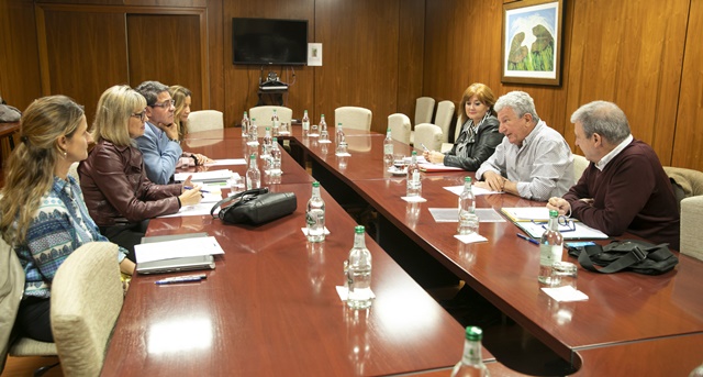 Reunión Comisión Seguimiento contrato y obras Hotel Santa Catalina noviembre 2018