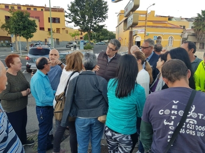 El Ayuntamiento inicia la construcción de dos proyectos de mejora de vías y aceras en Tamaraceite con una inversión de 1,4 millones de euros 3