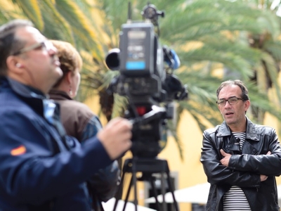 Luis Miranda visita el 56º Festival de Cine de Gijón como miembro del jurado que otorgará el premio al Cine Español