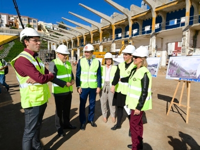 El alcalde Hidalgo y el presidente del Cabildo han recorrido hoy las obras 2
