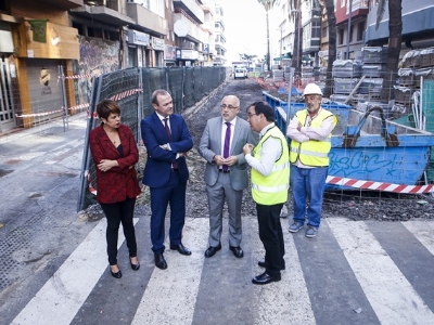 Ayuntamiento y Cabildo invierten 666.000 euros para la peatonalización completa de la calle Luis Morote