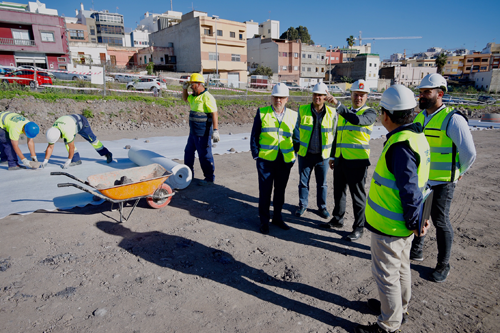 Tamaraceite contará en pocos meses con una nueva calle para conectar Cruz del Ovejero con la zona comercial