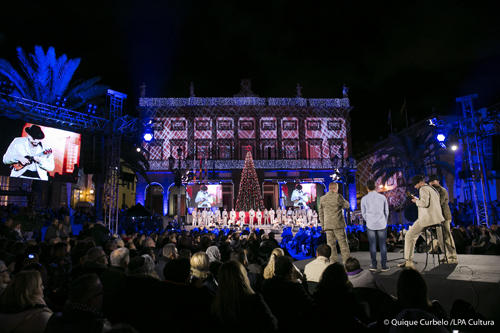 Los Gofiones celebran la Navidad con su tradicional concierto en la Plaza de Santa Ana este sábado