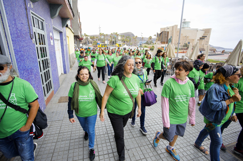 Participantes en la marcha del Día Mundial del Medio Ambiente