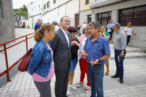 El Ayuntamiento realizará obras de mejora de accesibilidad en Tenoya por más de 200.000 euros
