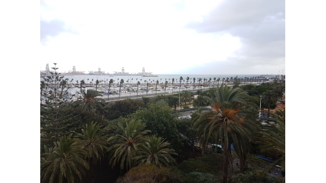Panoramica muelle deportivo parque romano
