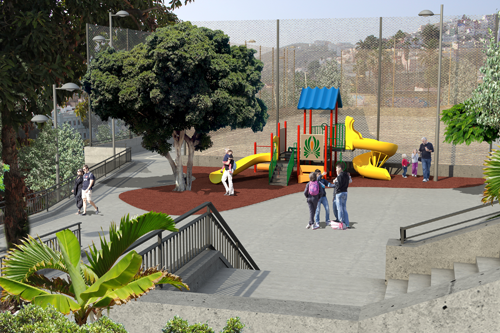 El Ayuntamiento adjudica a la empresa Satocan S.A. la construcción de una zona deportiva y de ocio en el barrio de San Nicolás