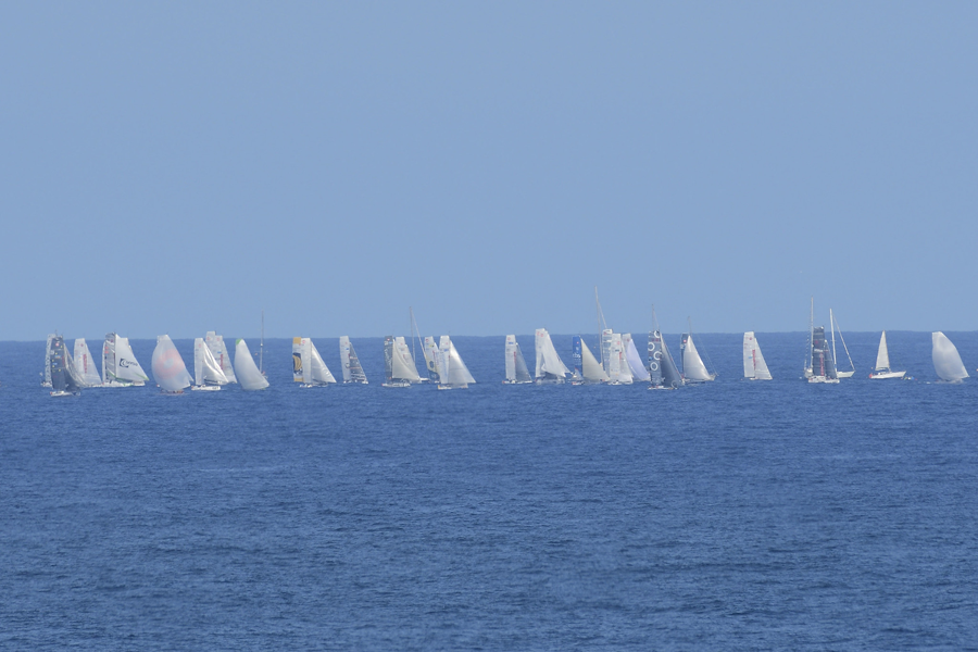 La regata Mini-Transat bate récord de participación en su mítica travesía oceánica en solitario