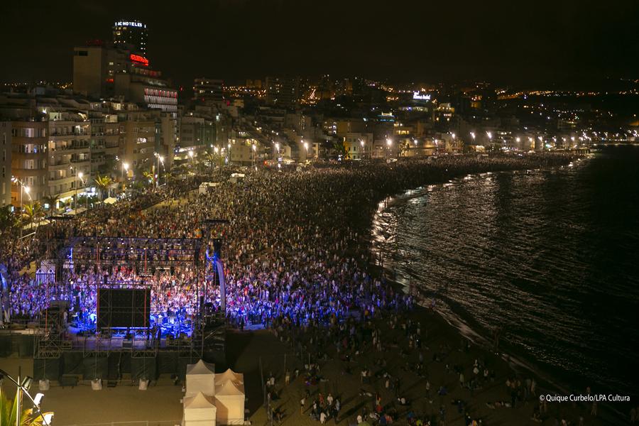 El regreso de Ketama, la fiesta cumbiera del colombiano Puerto Calendaria y la fusión melómana de Última llave irrumpen en la noche de San Juan en Las Canteras