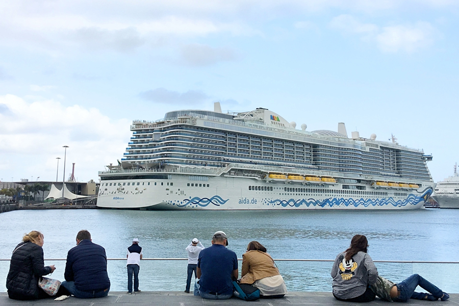 Los cruceros despiden marzo en Las Palmas de Gran Canaria