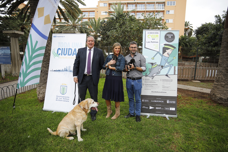 El Parque Romano acoge la carrera canina Can we run para fomentar la tenencia responsable