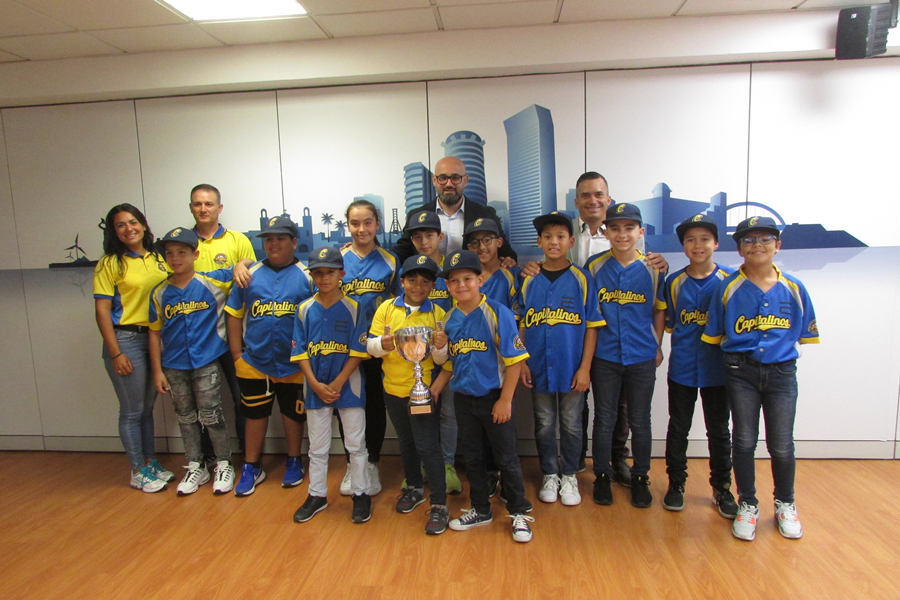El Ayuntamiento felicita a los Capitalinos Gran Canaria tras ganar el Campeonato nacional de béisbol sub-11