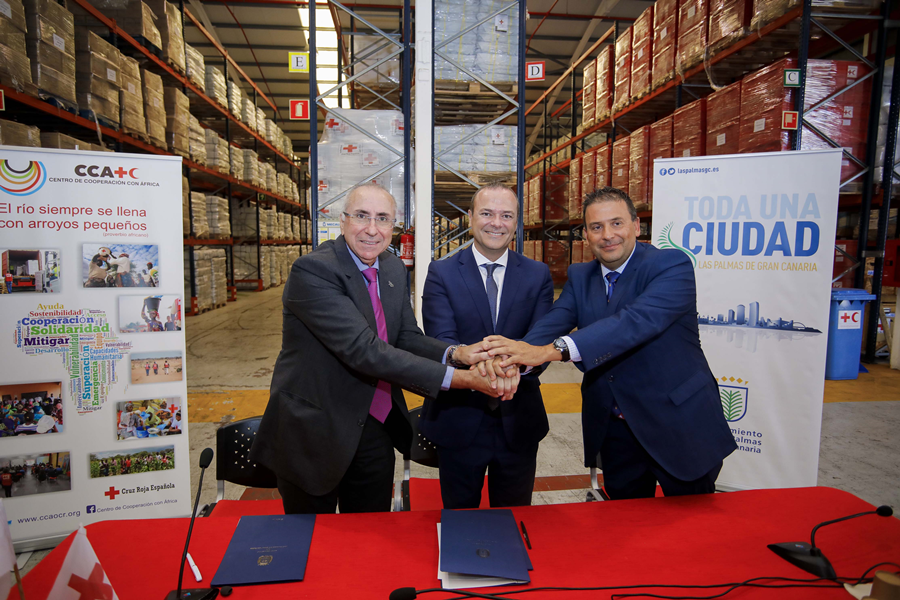 El Ayuntamiento gana espacio para la ciudad con el traslado del Centro de Cooperación de Cruz Roja a la Esfinge