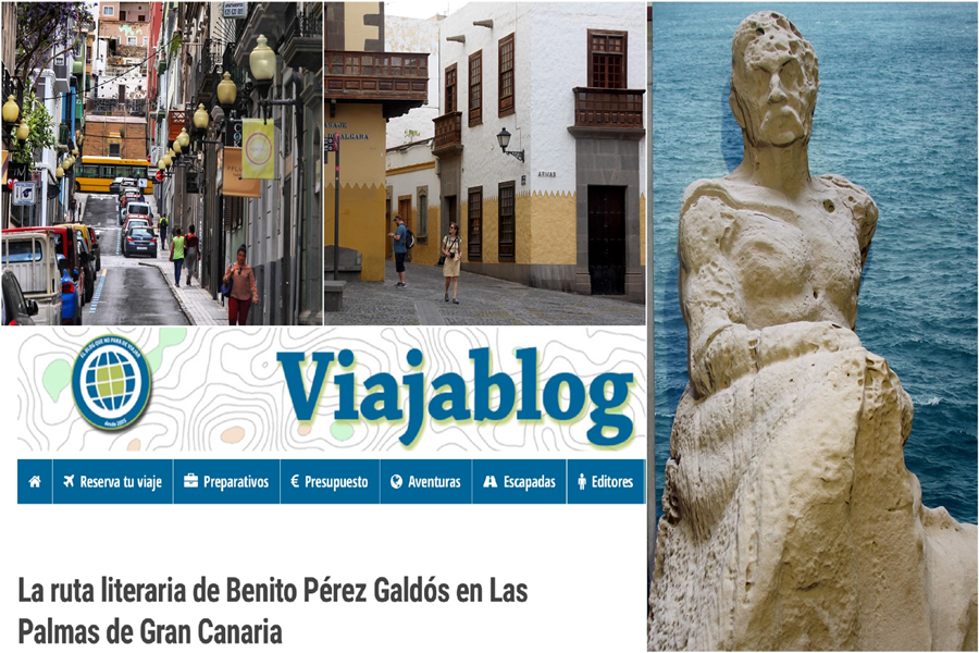 Viajablog destaca la ruta que promueve Turismo de Las Palmas de Gran Canaria para conocer la ciudad de Galdós