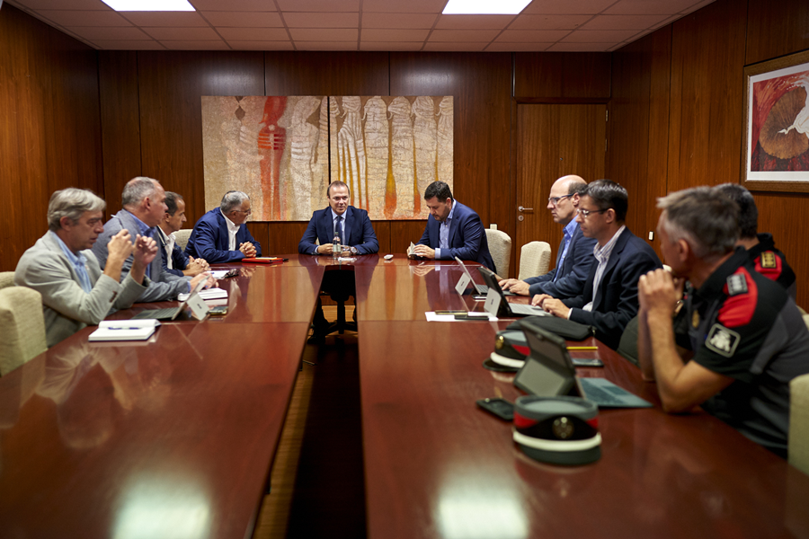 El Ayuntamiento y el Gobierno estudian la creación de un marco formativo conjunto para las policías locales y la Policía Canaria