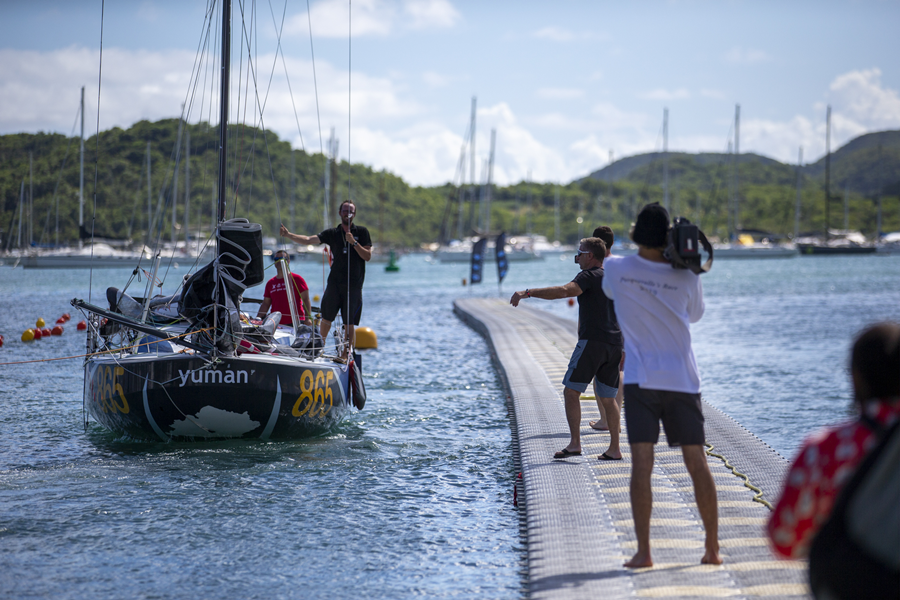 La  Mini - Transat recibe en Martinica a los primeros veleros tras 12 días de navegación desde Las Palmas de Gran Canaria