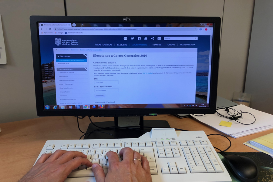 El Ayuntamiento ofrece información sobre el proceso electoral a la ciudadanía a través de la web municipal