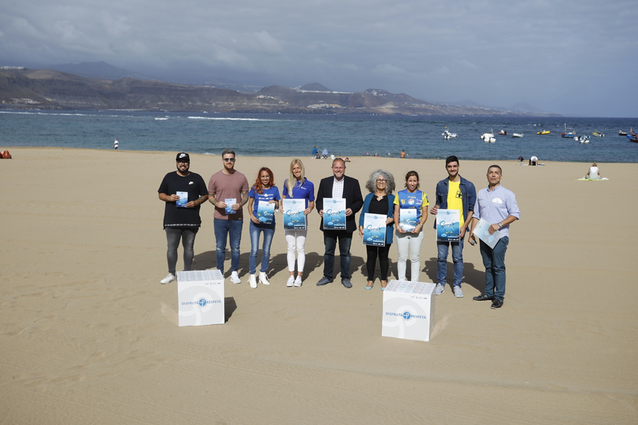 Las Palmas de Gran Canaria se suma a la lucha contra la contaminación marina con la campaña 0% plástico, 100% vida