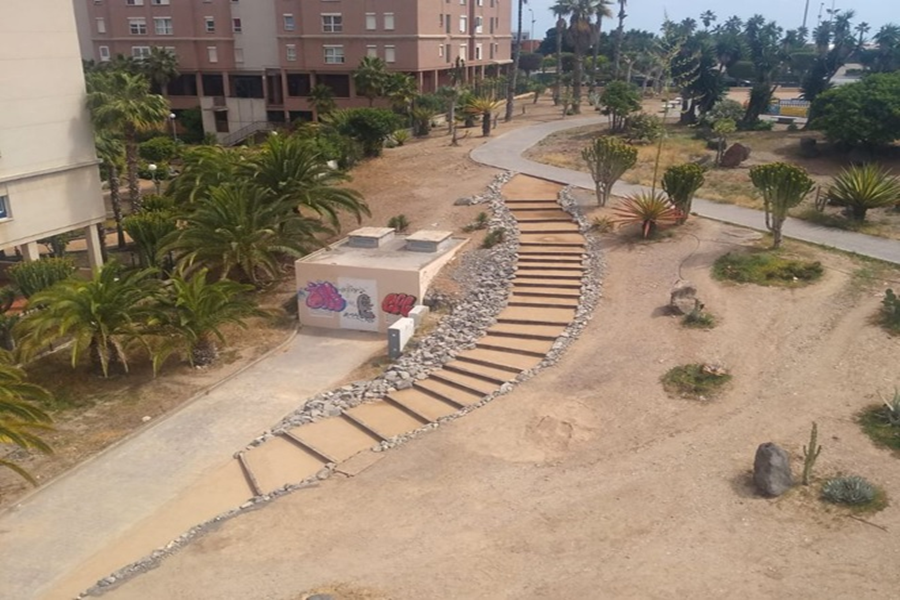 Rehabilitación y mejora de tres parques en el barrio de Siete Palmas