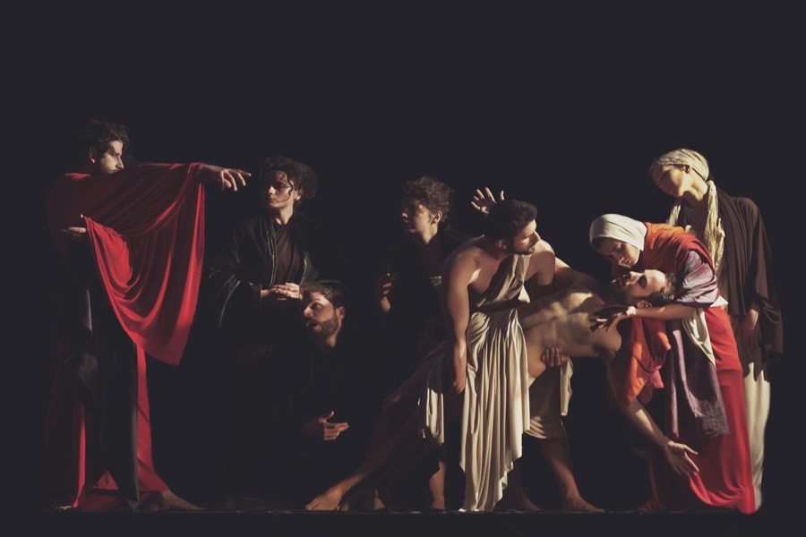 La compañía napolitana Ludovica Rambelli Teatro da vida a la obra de Caravaggio en la Noche Europea de los Museos en el Castillo de Mata