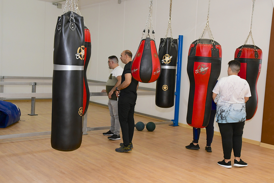 El IMD renueva la sala de boxeo del pabellón Juan Beltrán para ofrecer un espacio más adecuado a los usuarios