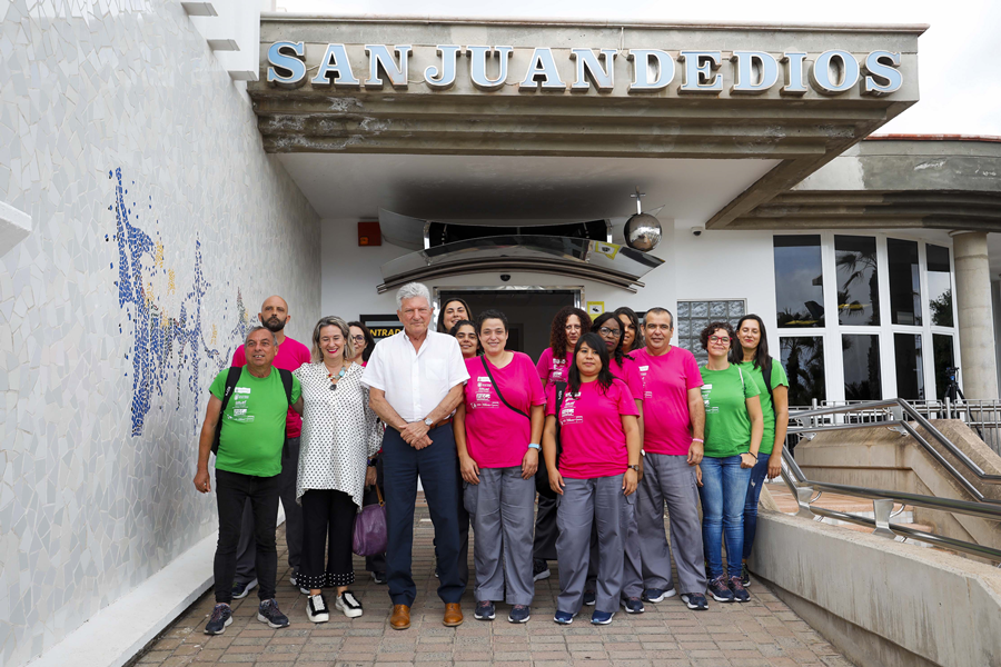 San Juan de Dios acoge el Programa municipal de formación "IMEF Auxilia" para la atención de los pacientes socio-sanitarios
