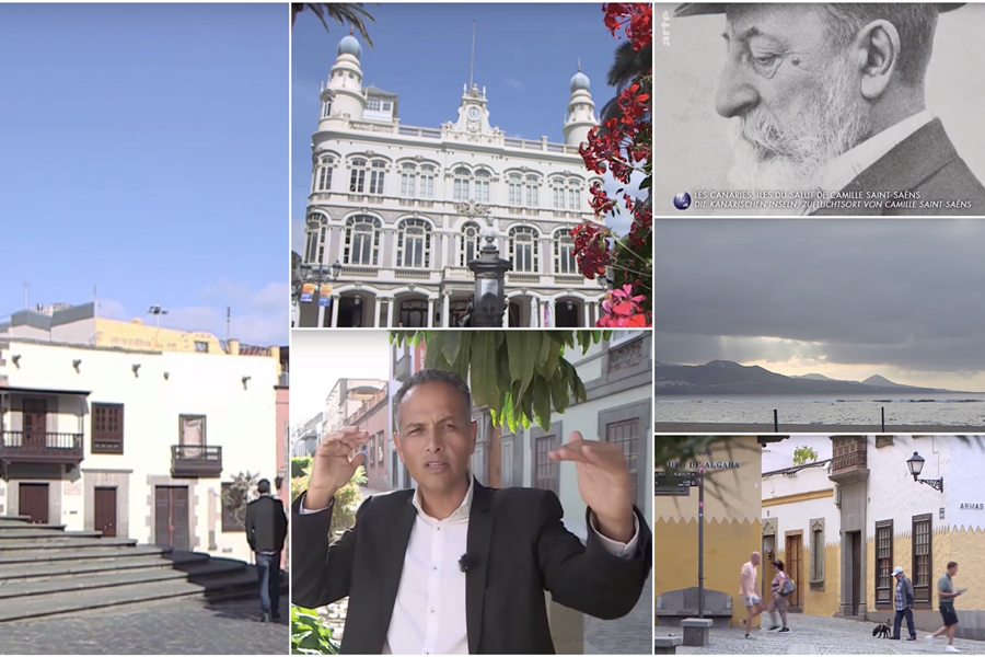 El canal ARTE emite un documental sobre la estancia de Camille Saint-Saen en Las Palmas de Gran Canaria