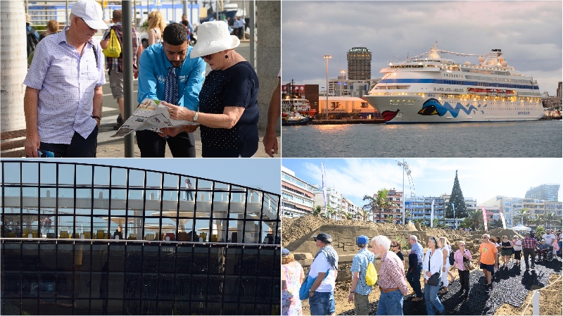 Las Palmas de Gran Canaria espera a siete cruceros en el puente de diciembre
