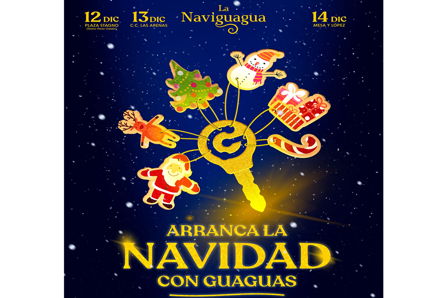 Guaguas Municipales promociona con la Naviguagua su campaña de refuerzos de líneas que conectan con las áreas comerciales