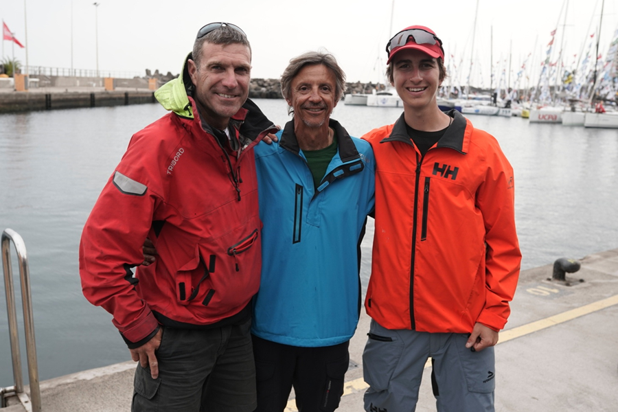 Miguel Ángel Rondón, Pep Costa y Rafael Fortes, los españoles de la regata Mini-Transat
