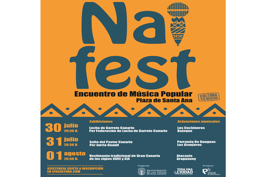 La cultura popular se da cita en la plaza de Santa Ana en el 1.er Naifest
