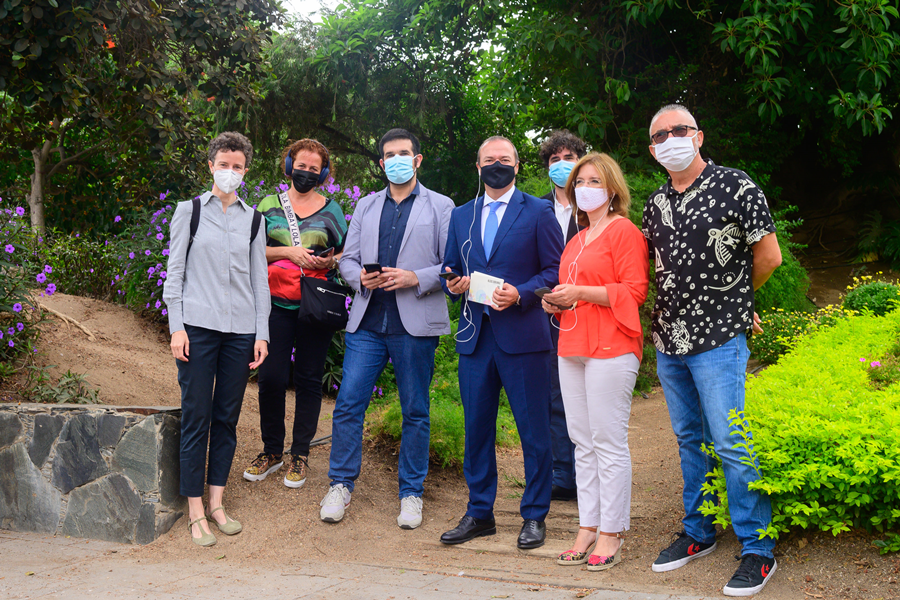 Botánica y música brotan en la aplicación «Kleos Doramas» para crear el paisaje sonoro del parque capitalino