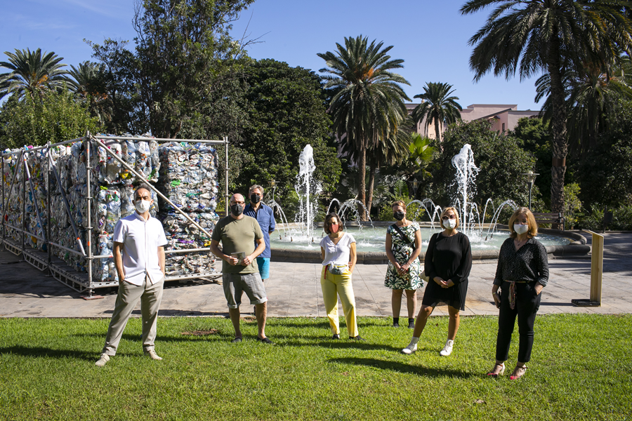Biotopías 2, un desafío intelectual ante la degradación del planeta que trasforma el parque Doramas en sala de arte al aire libre