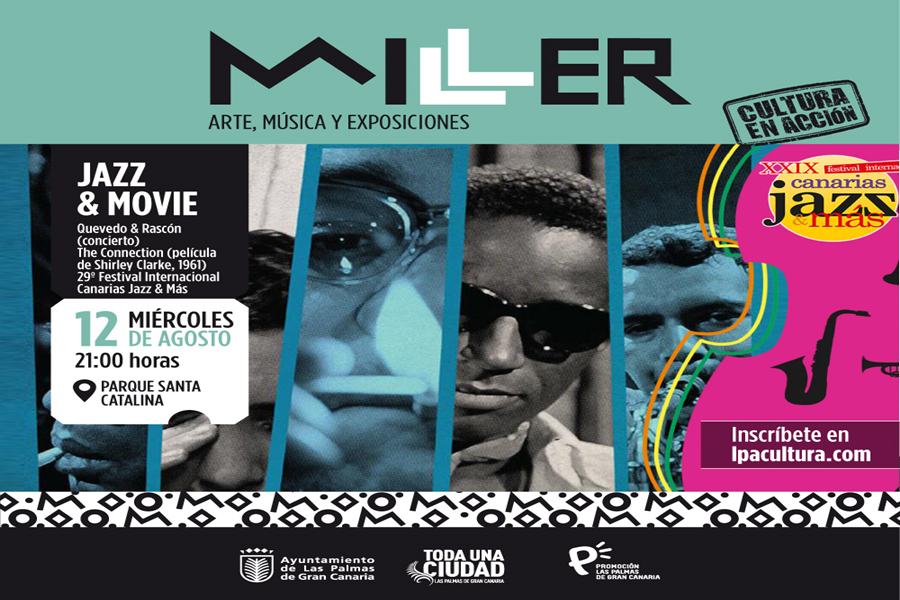 «Jazz & Movie», el desembarco de Canarias Jazz y Más en Miller
