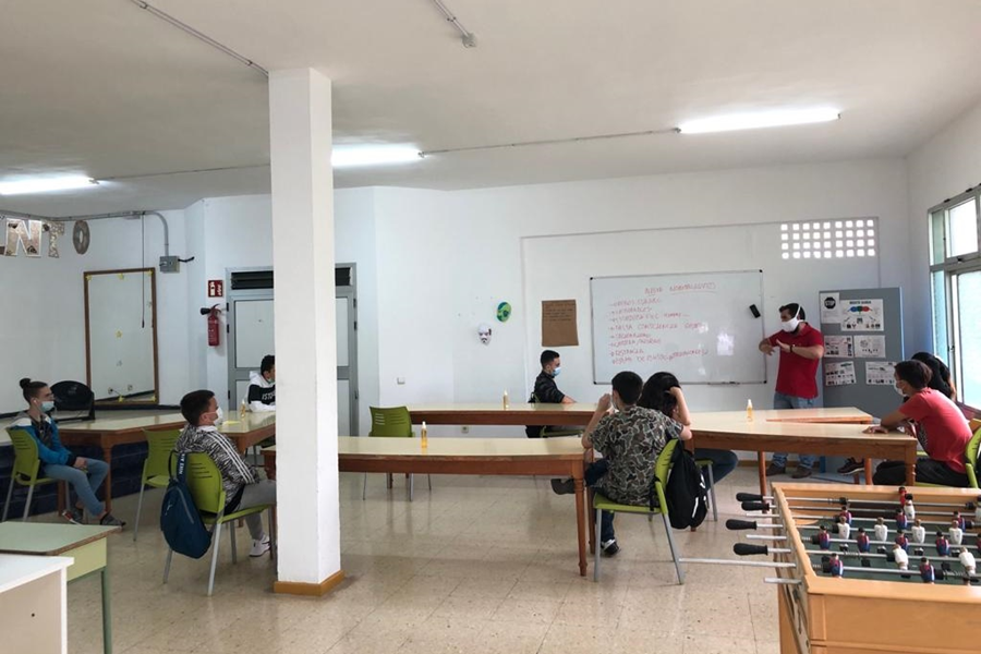 Los Centros de Día de Menores de Las Palmas de Gran Canaria retoman su actividad para dar apoyo a familias vulnerables con hijos a su cargo
