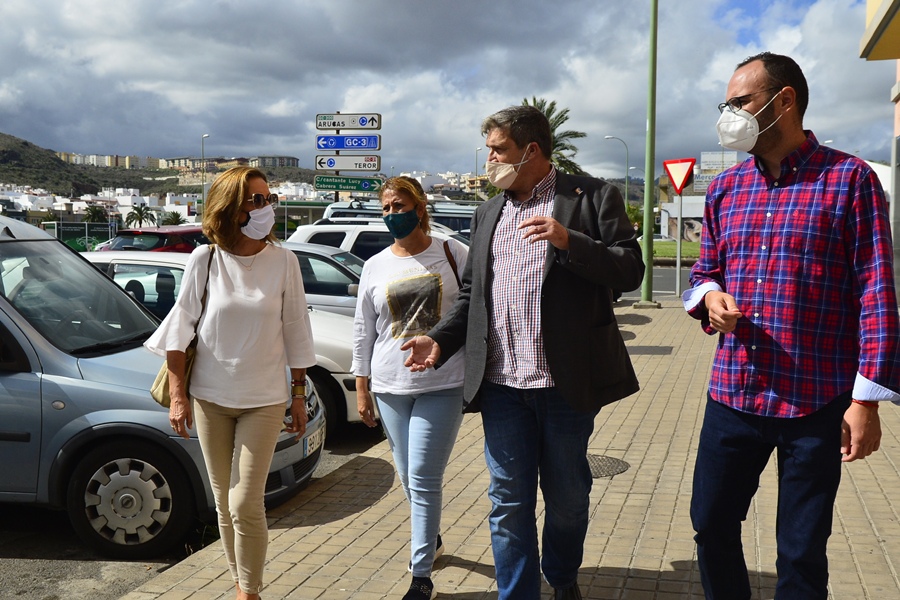 El Ayuntamiento analiza con los empresarios las propuestas de mejora de dinamización de la Zona Comercial Abierta de Tamaraceite